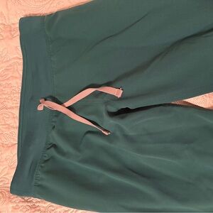 Figs hunter green scrubs set